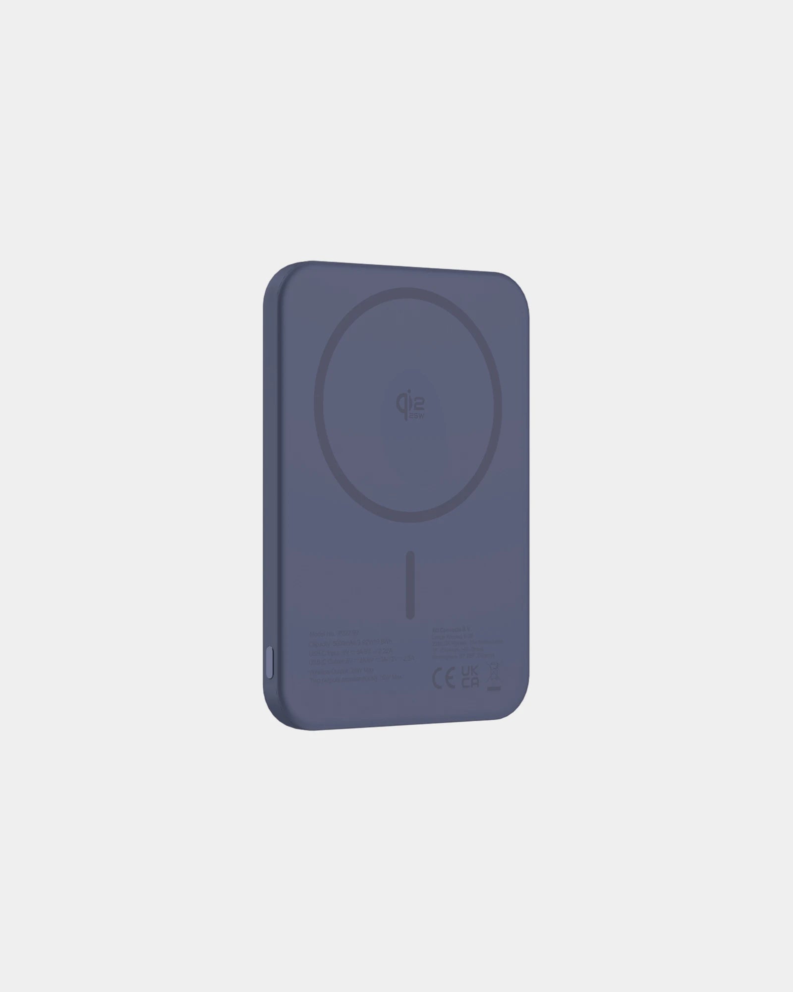 Powerbank 5000mAh Qi2.2 25W Urban Vitamin à personnaliser - Bleu