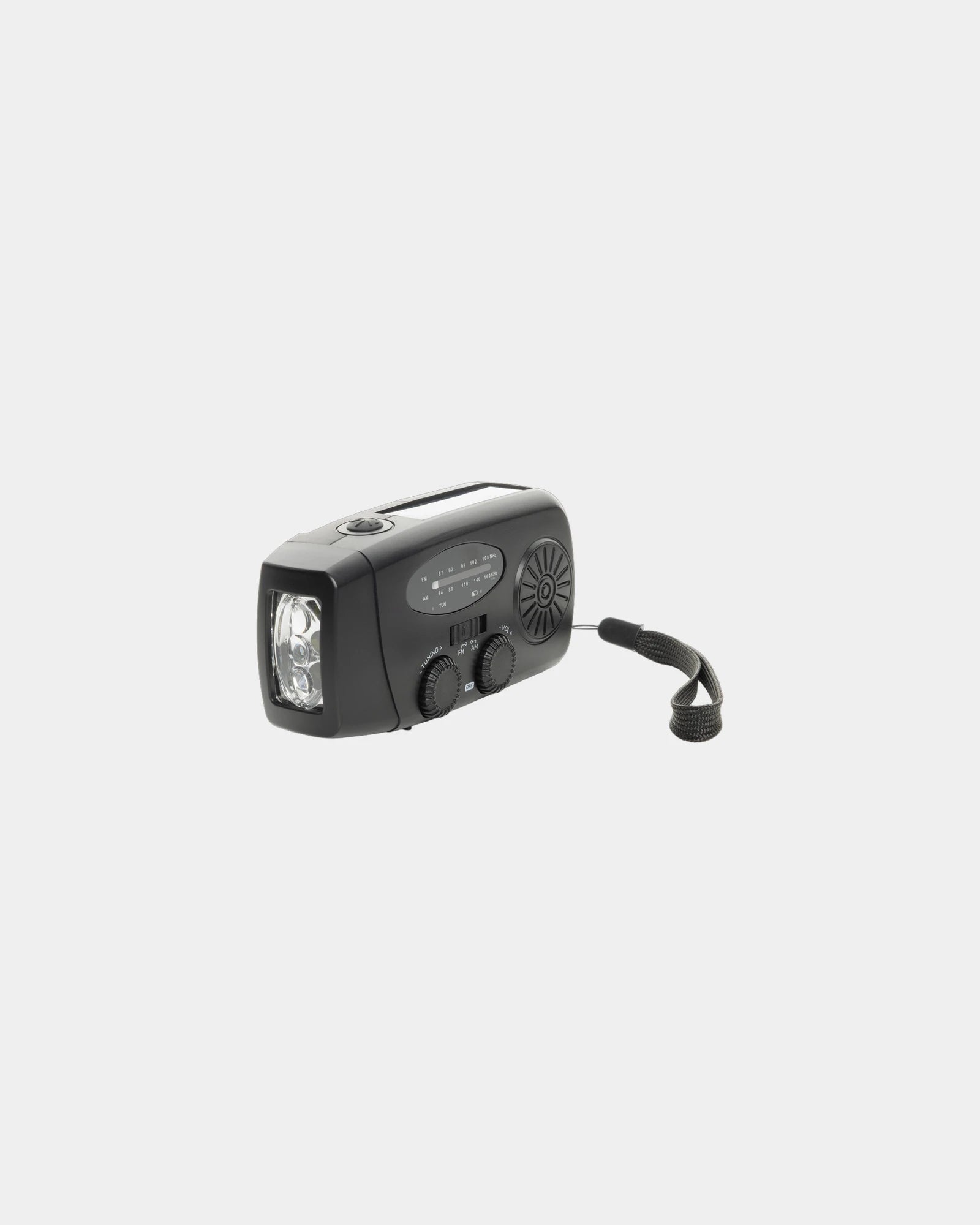 Radio d'urgence ABS recyclé RescueWave à personnaliser - Noir