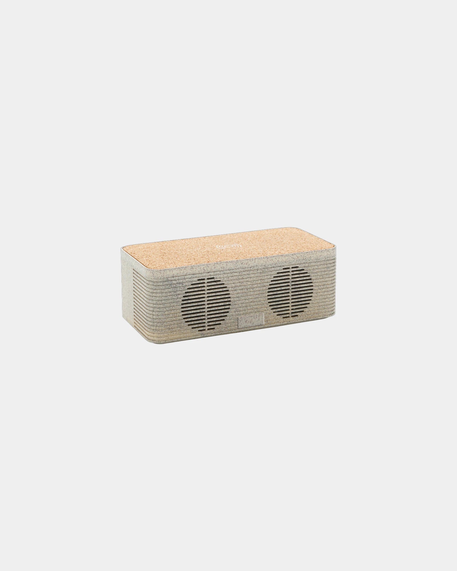 Enceinte 5W en fibre de paille à personnaliser - Kaki