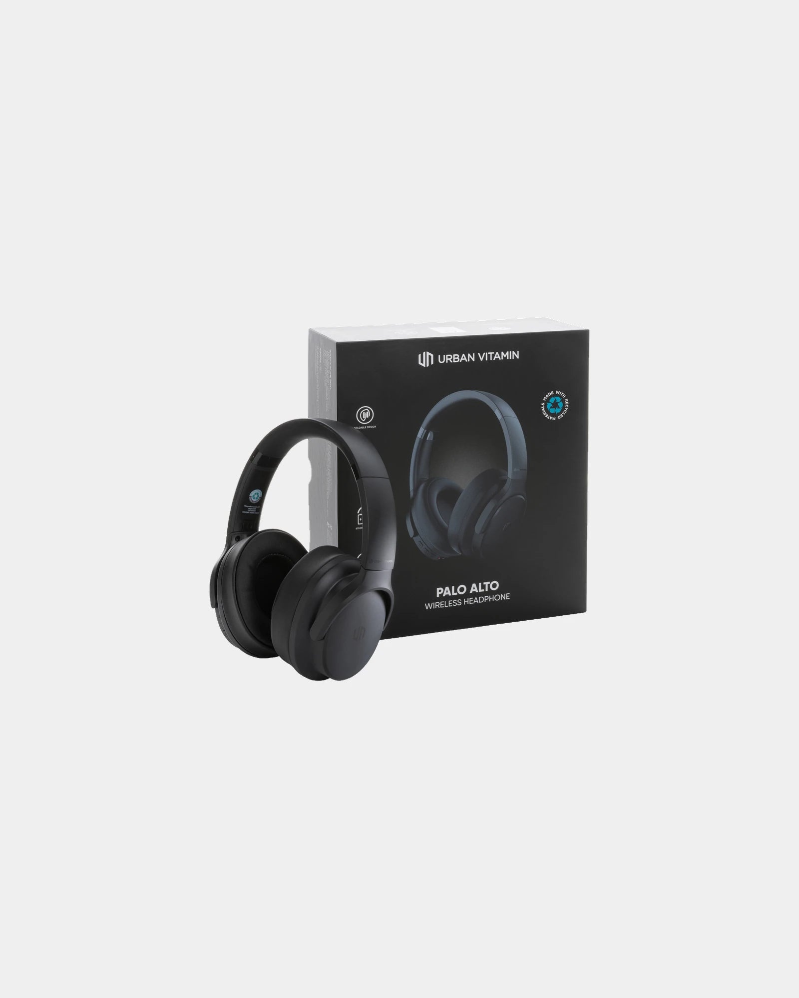 Casque audio ABS recyclé Urban Vitamin Palo Alto à personnaliser