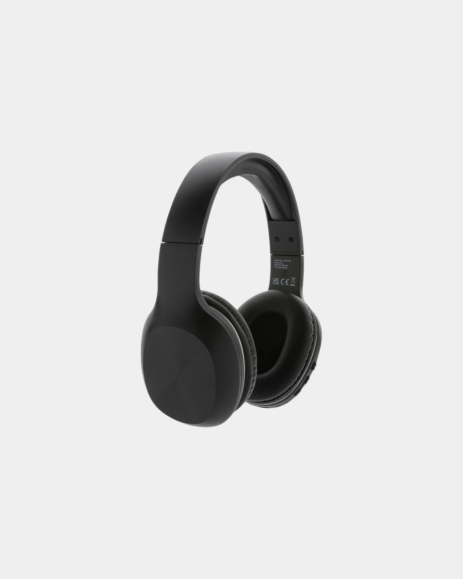 Casque audio en plastique recyclé à personnaliser - Noir
