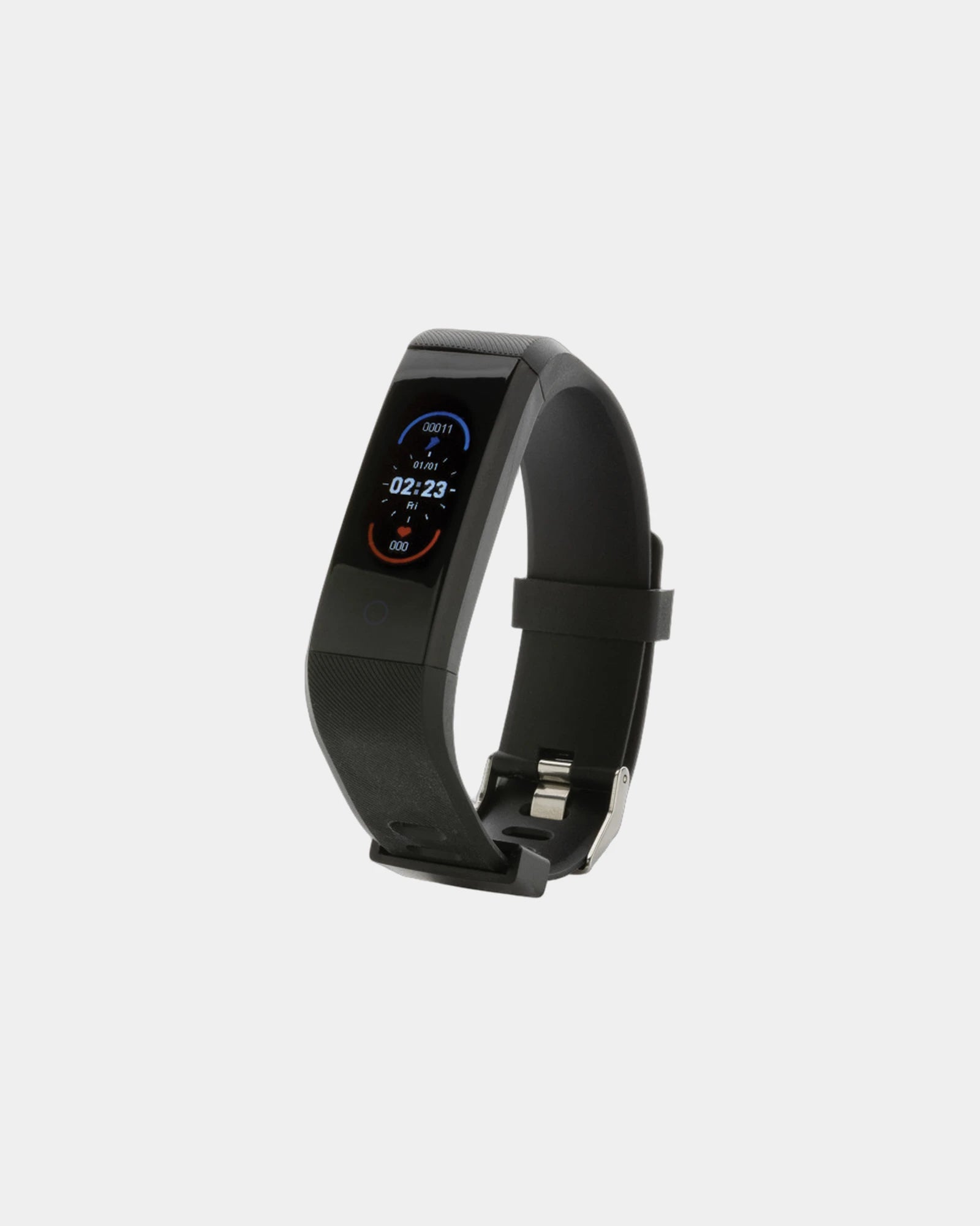 Montre connectée TPU recyclé RCS à personnaliser - Noir