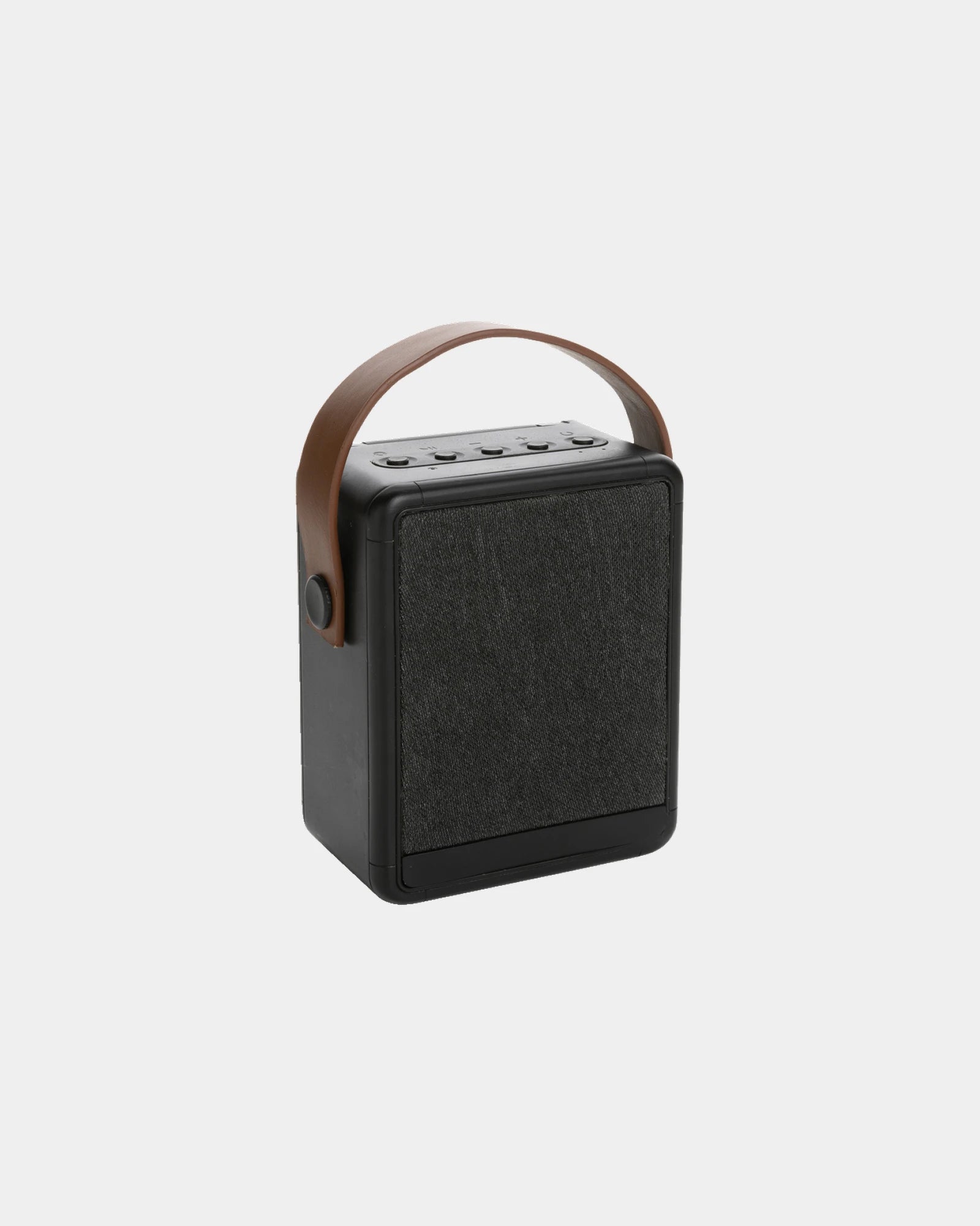 Enceinte solaire 12W en plastique recyclé à personnaliser - Noir