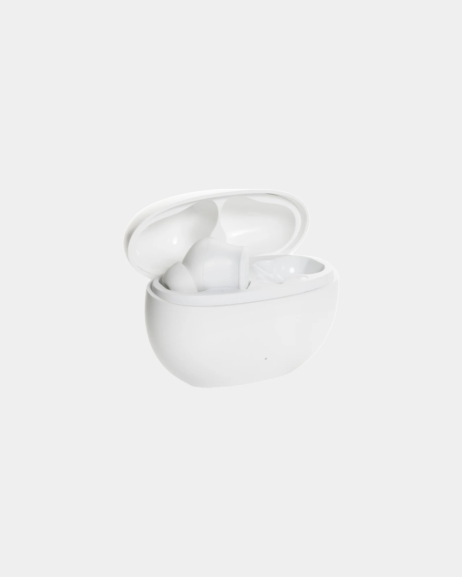 Ecouteurs hybrides ANC/ENC en plastique recyclé à personnaliser - Blanc