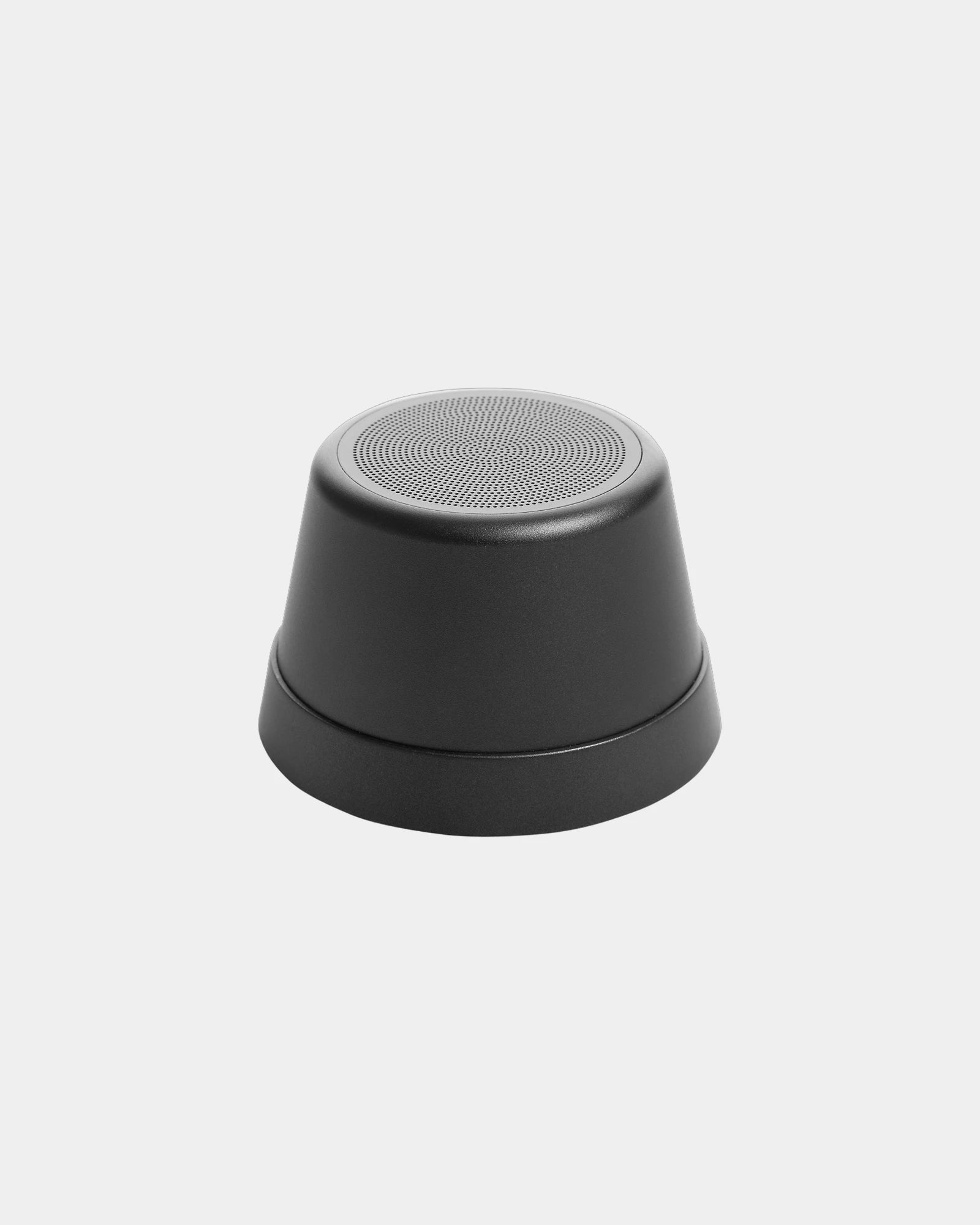 Haut-parleur magnétique aluminium recyclé 5W à personnaliser - Noir