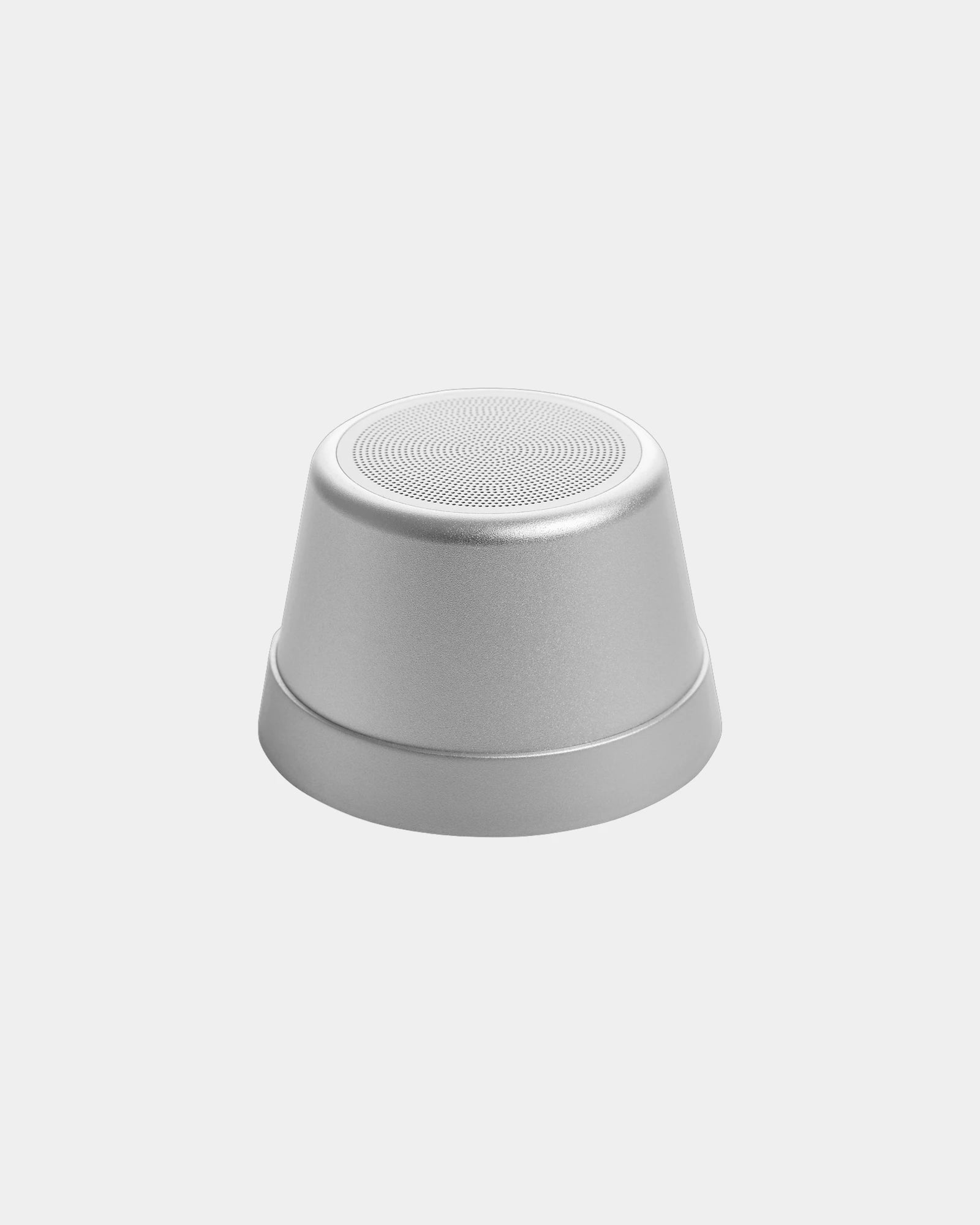 Haut-parleur magnétique aluminium recyclé 5W à personnaliser - Argent