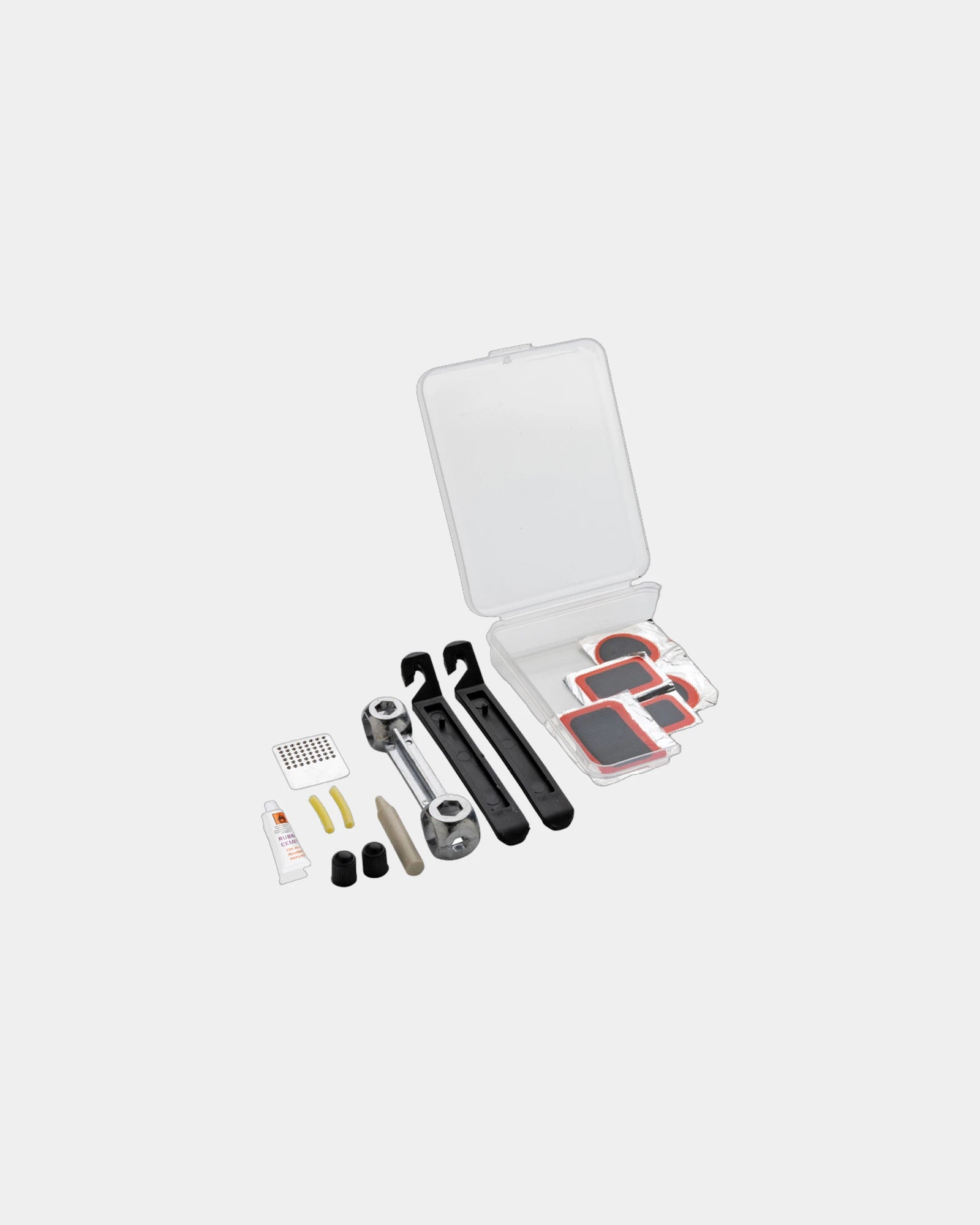 Kit de réparation vélo compact à personnaliser - Transparent