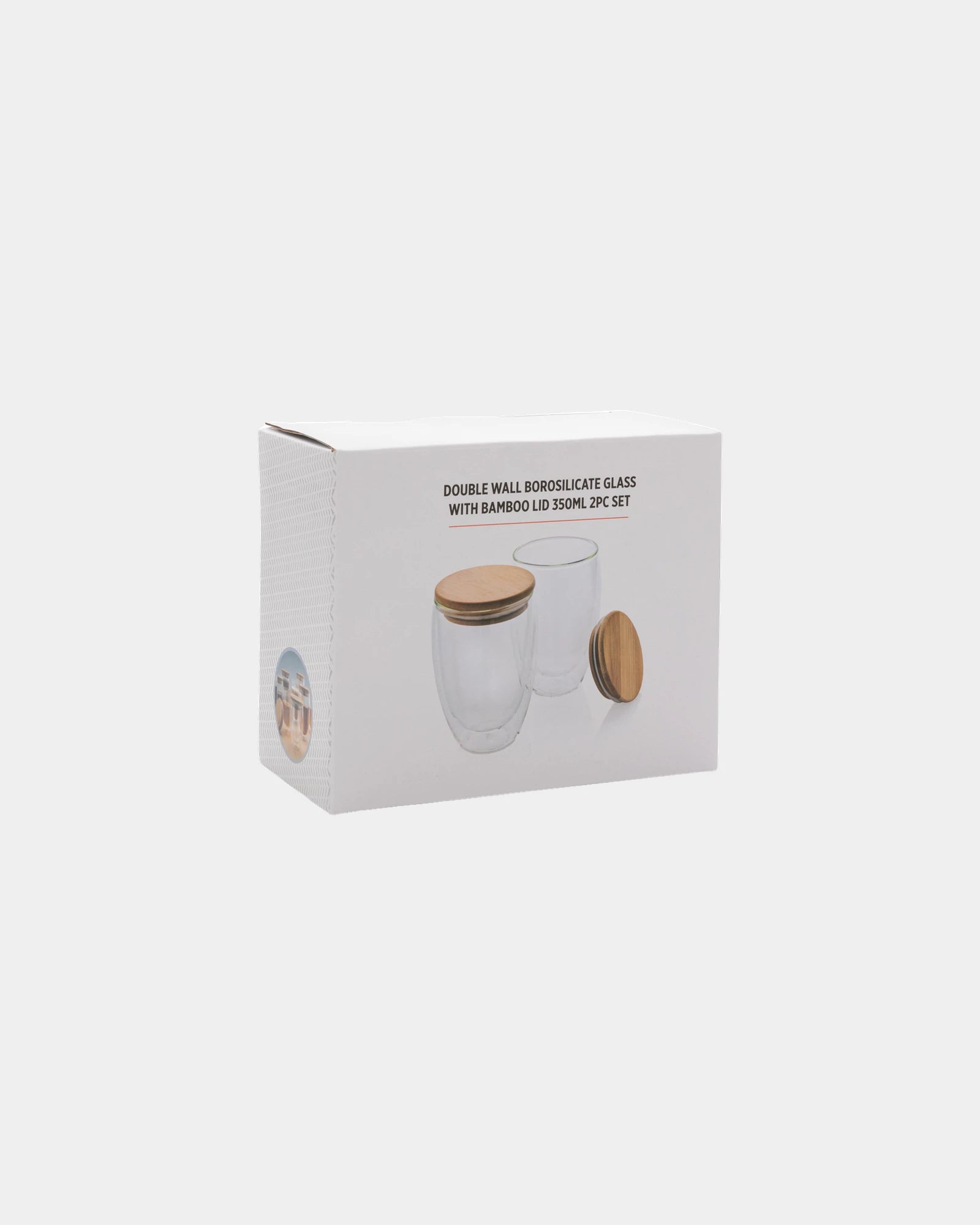 Set de 2 verres double paroi 350ml à personnaliser