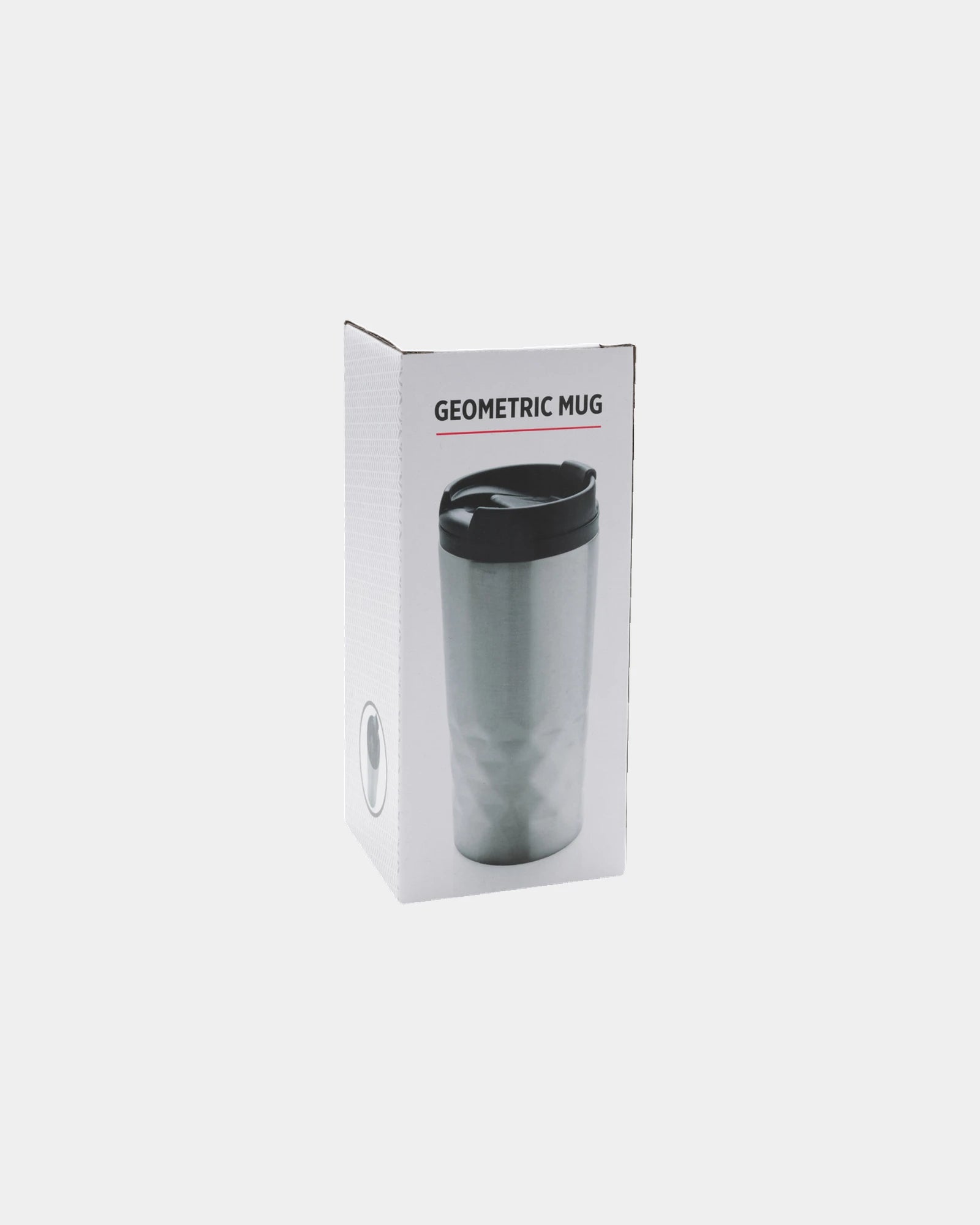 Mug géométrique acier inoxydable 300ml à personnaliser