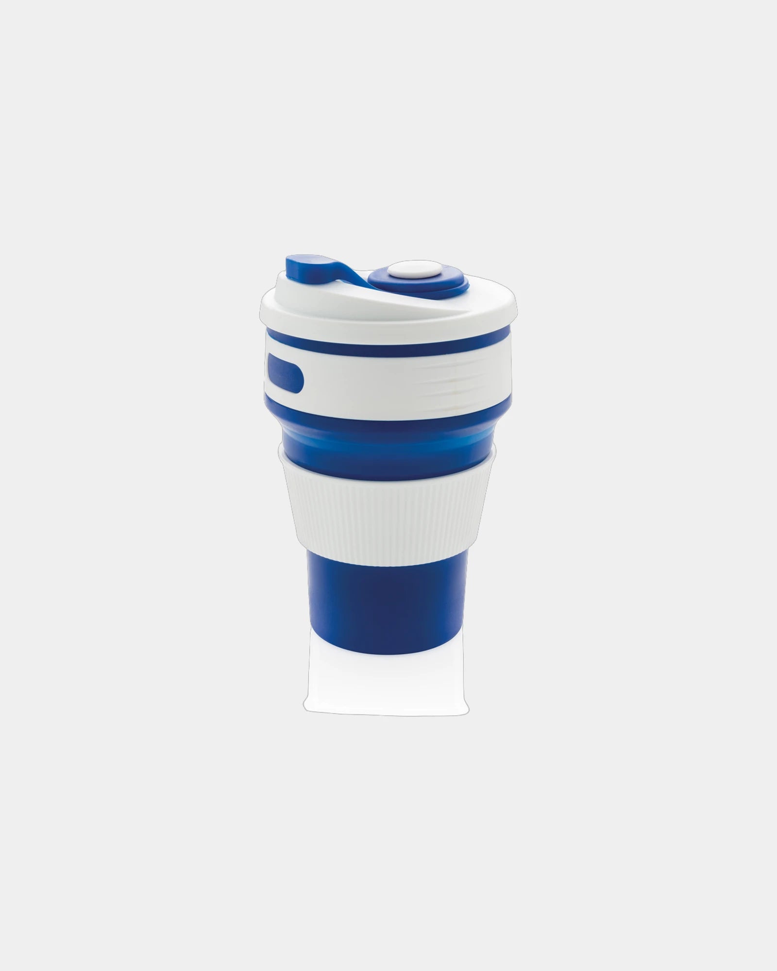 Mug silicone pliable 350ml à personnaliser - Bleu