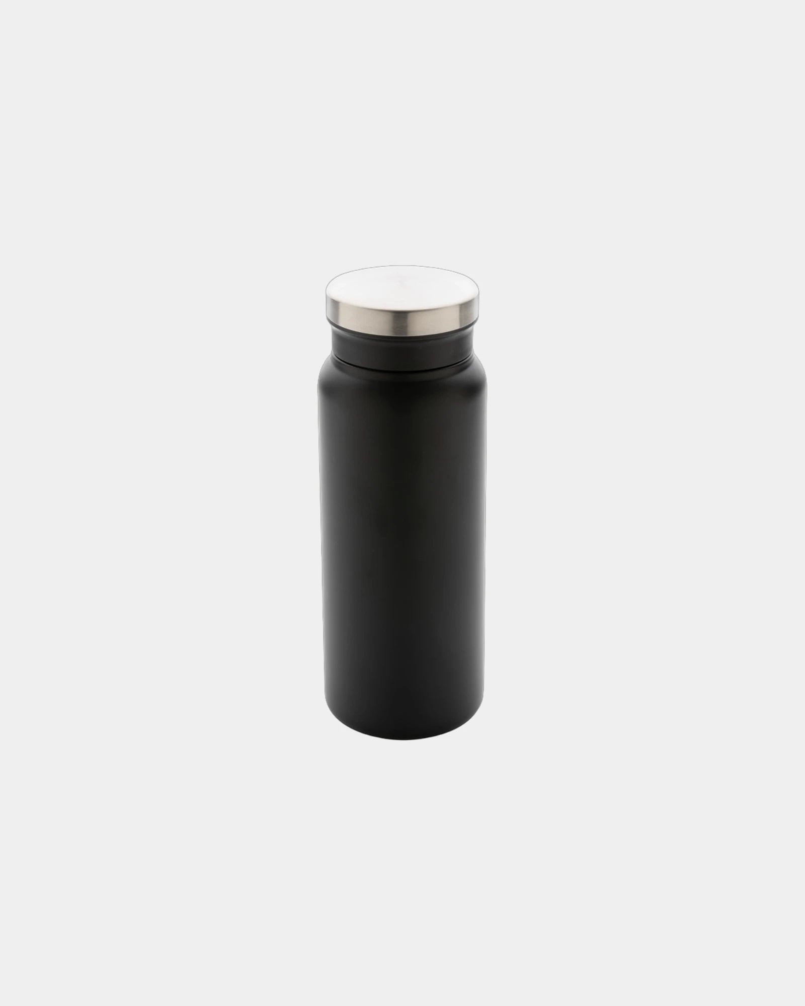 Bouteille isotherme 600ml en acier inoxydable recyclé à personnaliser - Noir