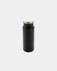 Bouteille isotherme 600ml en acier inoxydable recyclé à personnaliser - Noir