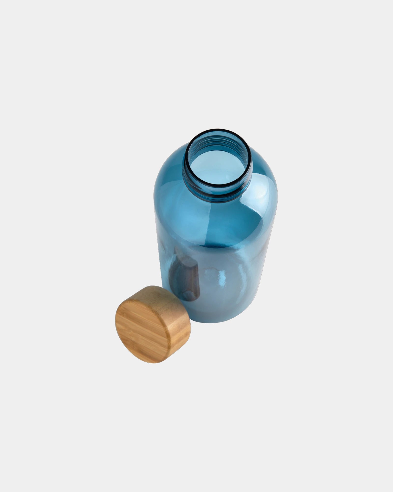 Bouteille rPET 600ml avec couvercle en bambou à personnaliser - 18