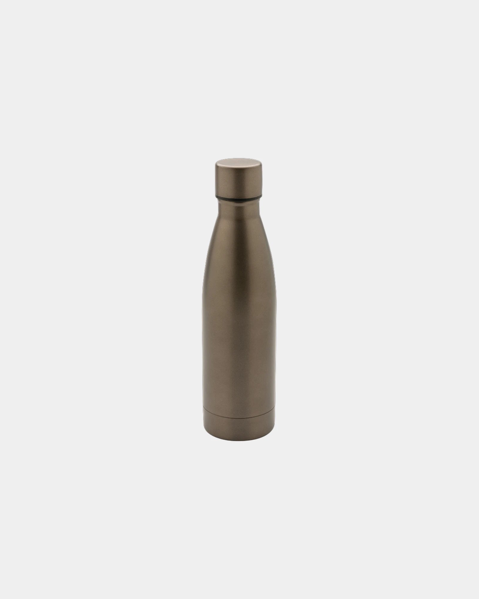 Bouteille isotherme acier inoxydable recyclé 500ml à personnaliser - Marron