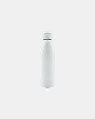 Bouteille isotherme acier inoxydable recyclé 500ml à personnaliser - Blanc
