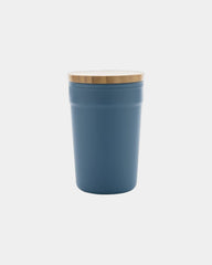 Mug 300ml PP recyclé GRS avec couvercle en bambou à personnaliser - 8