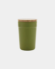 Mug 300ml PP recyclé GRS avec couvercle en bambou à personnaliser - 13
