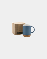 Mug céramique 280ml avec base en liège à personnaliser