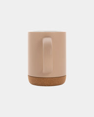 Mug céramique 280ml avec base en liège à personnaliser