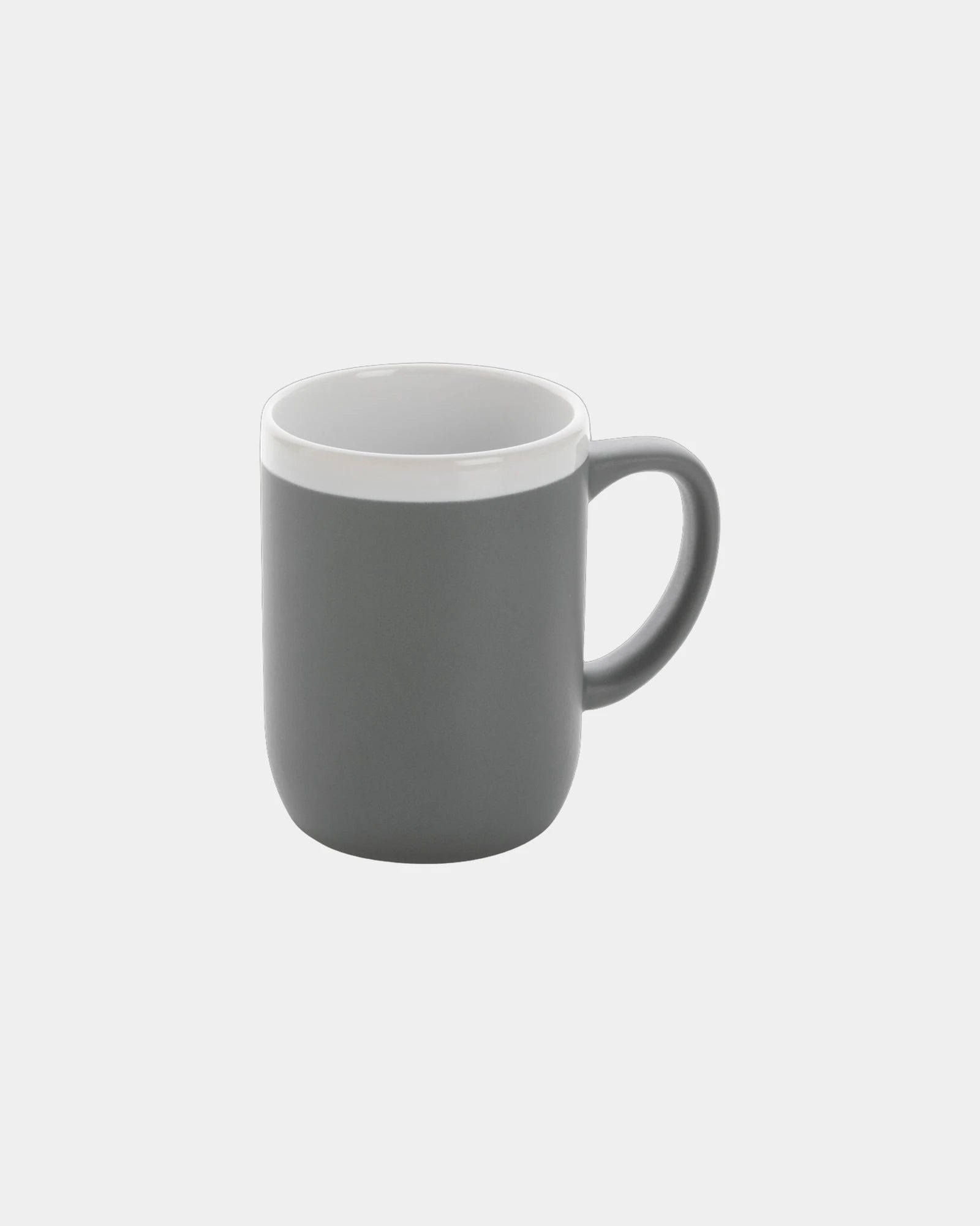 Mug céramique 300ml avec bord blanc à personnaliser - Gris