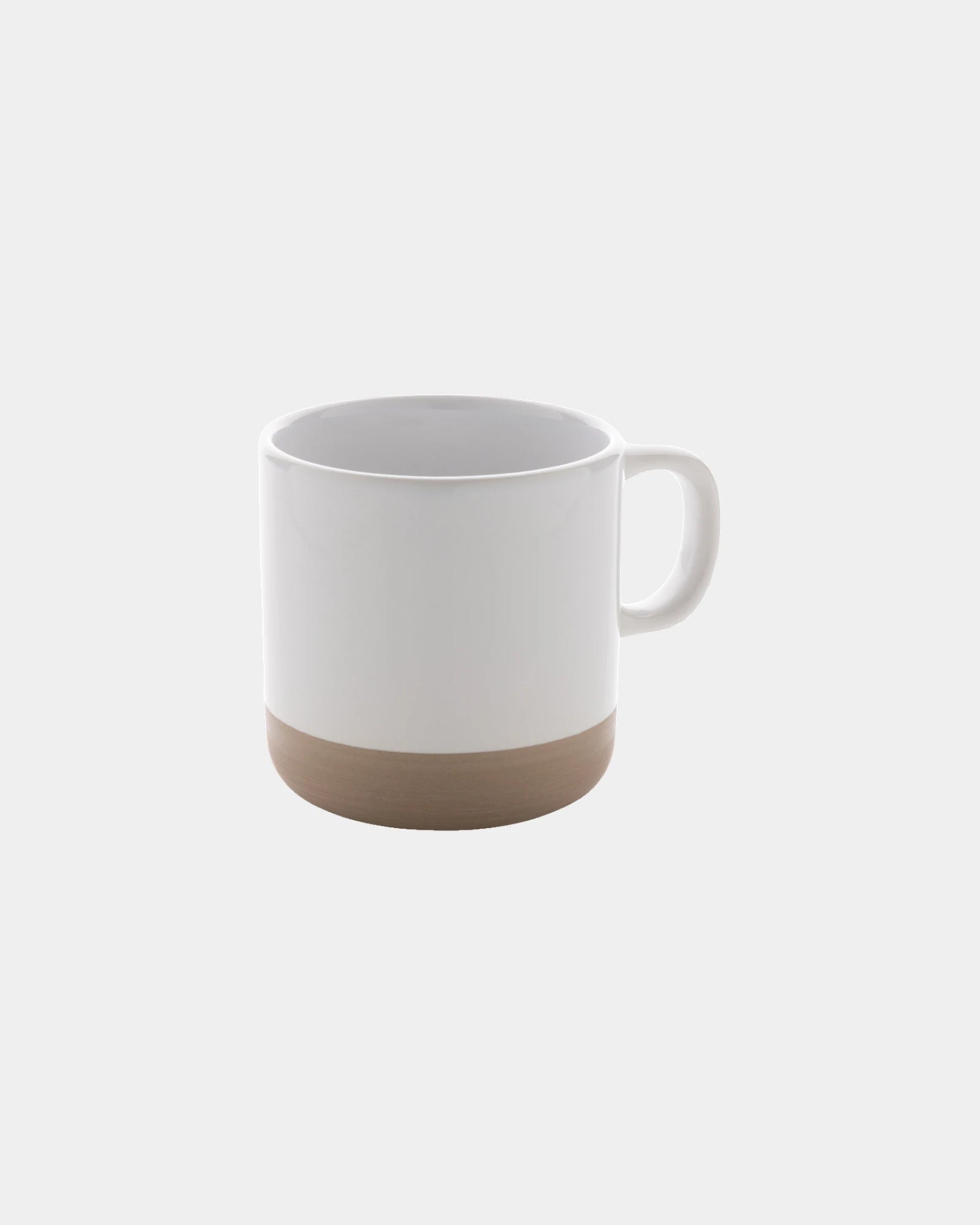Mug céramique émaillée 360ml à personnaliser - Blanc