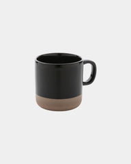 Mug céramique émaillée 360ml à personnaliser - Noir