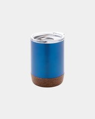 Tasse à café isotherme acier recyclé 180ml à personnaliser - Bleu