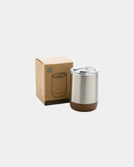 Tasse à café isotherme acier recyclé 180ml à personnaliser