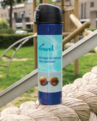 Gourde isotherme acier recyclé 450ml à personnaliser - 33