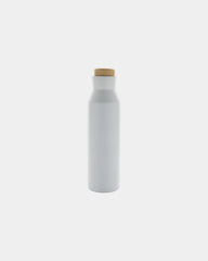 Bouteille isotherme acier inoxydable recyclé 600ml à personnaliser - Blanc
