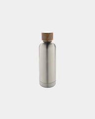 Bouteille isotherme acier inoxydable recyclé 500ml à personnaliser - Argent