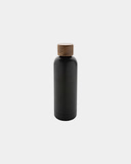 Bouteille isotherme acier inoxydable recyclé 500ml à personnaliser - Noir