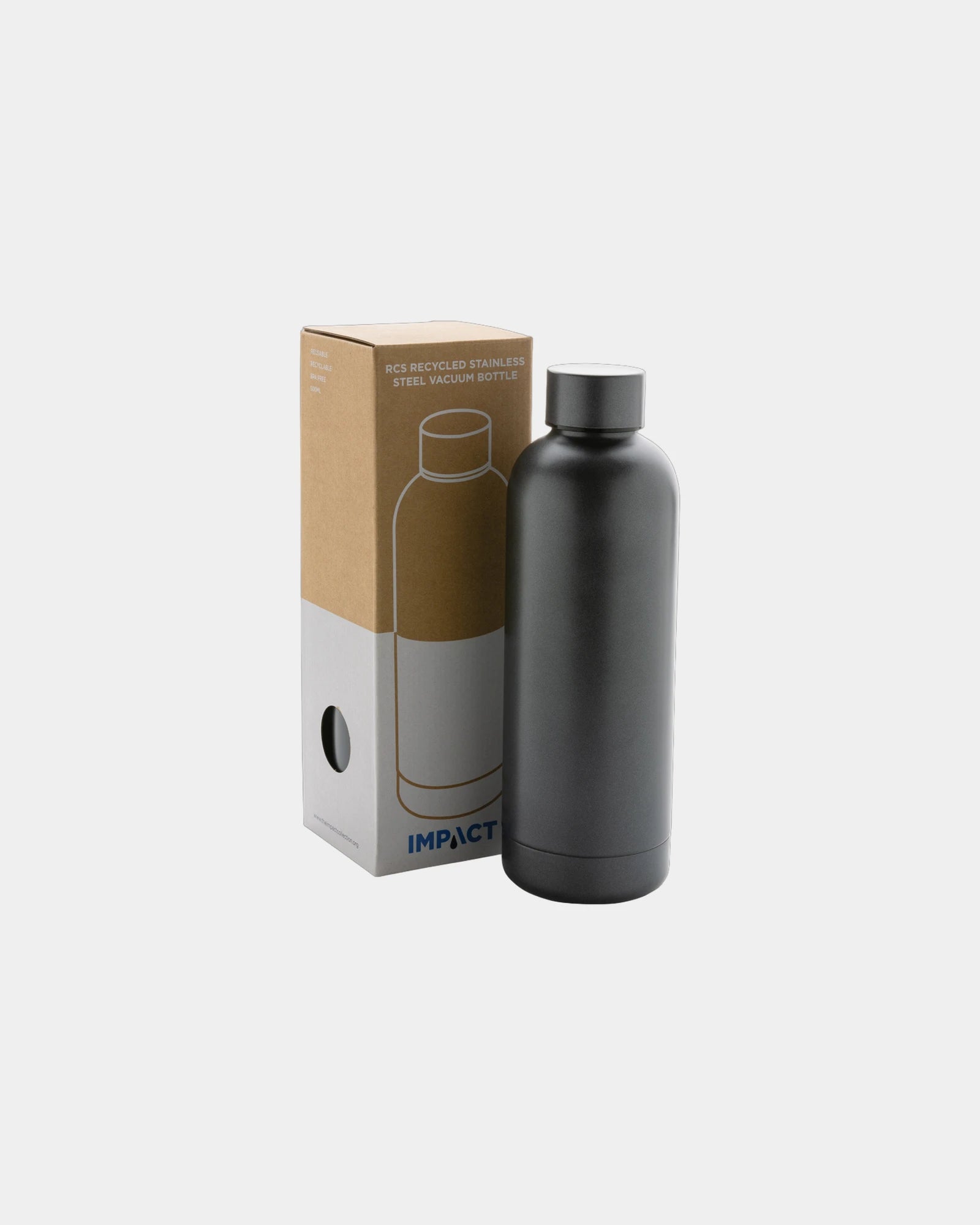 Bouteille isotherme acier inoxydable recyclé 500ml à personnaliser - 14