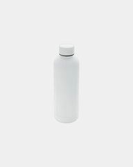 Bouteille isotherme acier inoxydable recyclé 500ml à personnaliser - Blanc