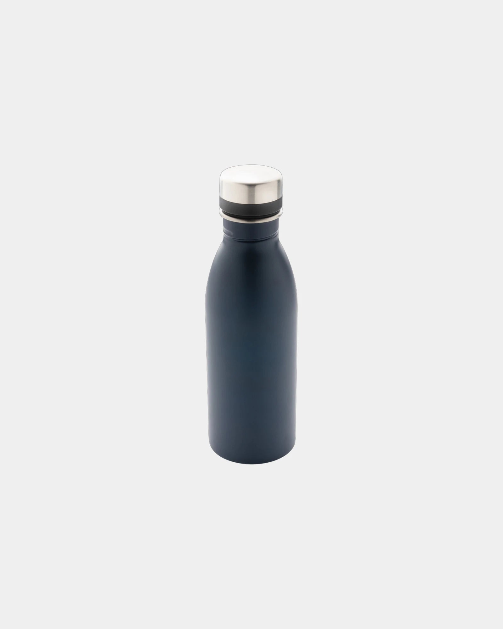 Bouteille inox recyclé 500ml à personnaliser - Bleu Marine