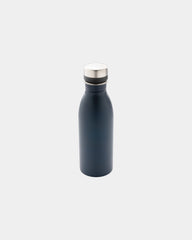 Bouteille inox recyclé 500ml à personnaliser - Bleu Marine