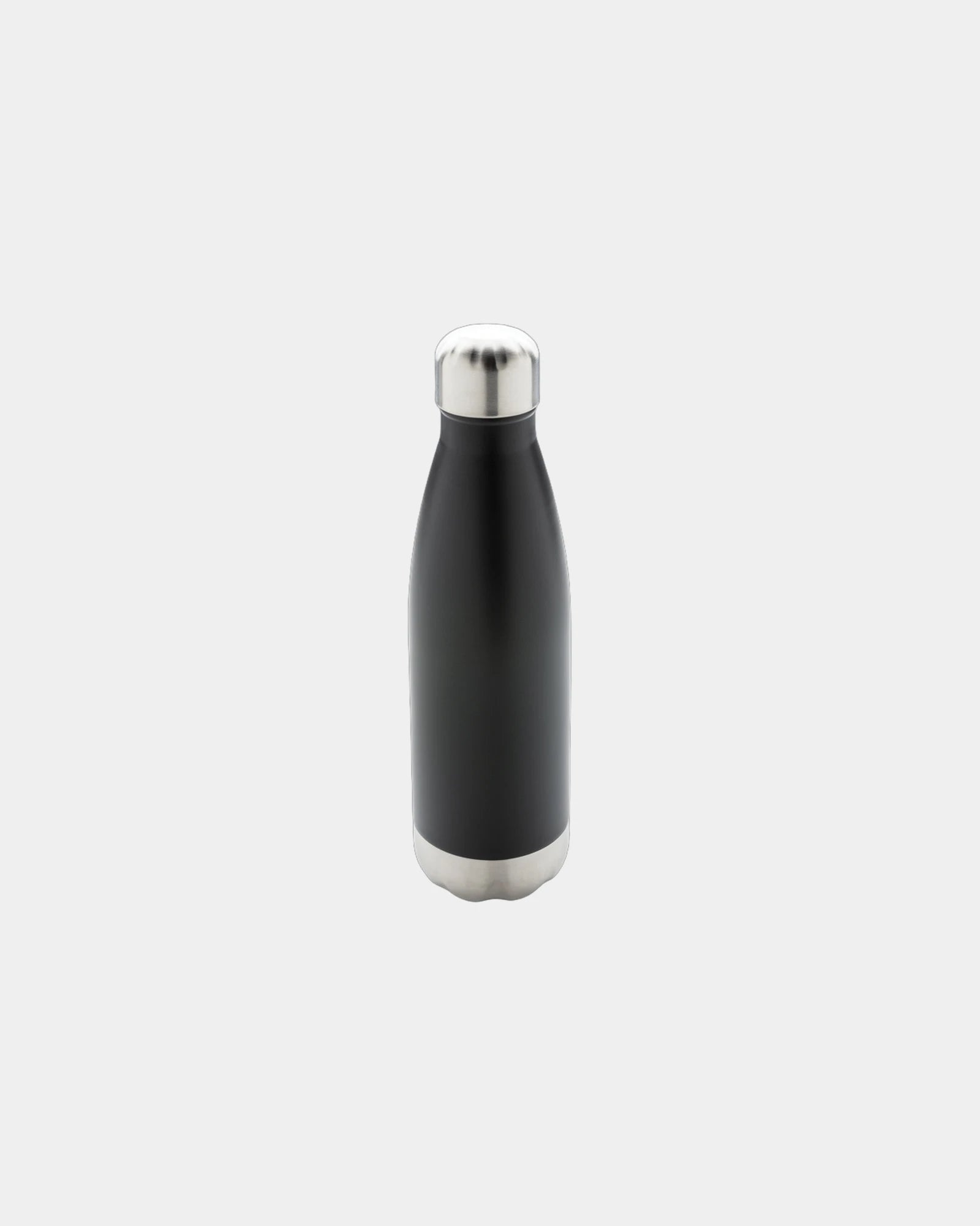 Bouteille isotherme acier 500ml à personnaliser - Noir