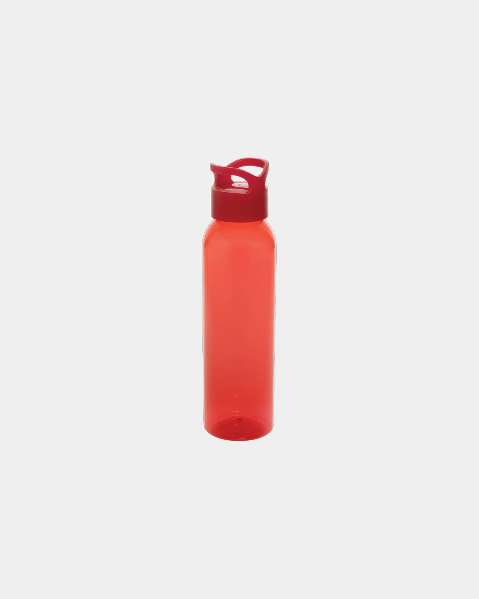 Bouteille d'eau recyclée rPET 650ml à personnaliser - Rouge