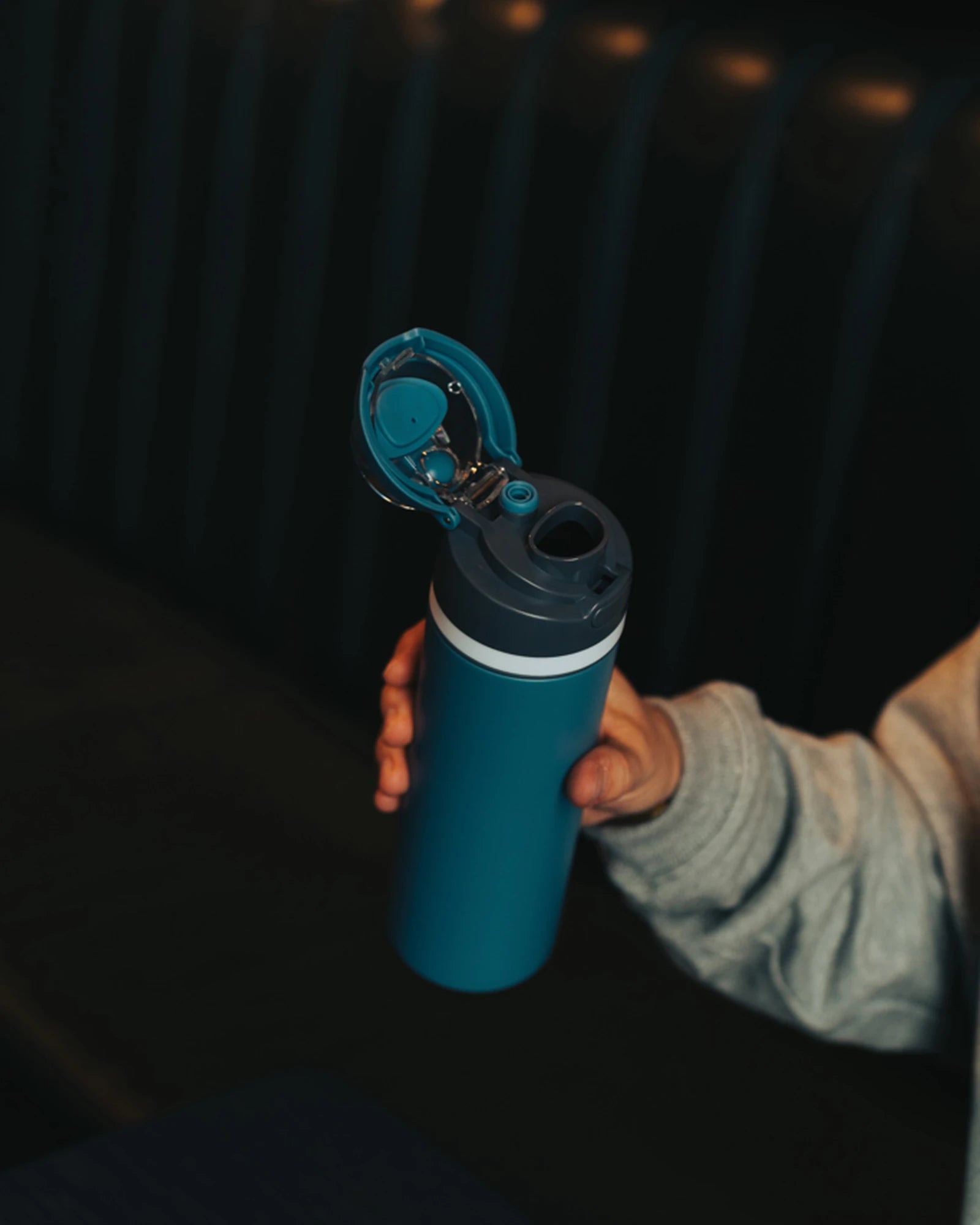 Bouteille étanche acier recyclé 720ml Omni Sip à personnaliser - 23