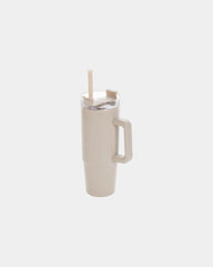 Mug 750ml plastique recyclé à personnaliser - Beige