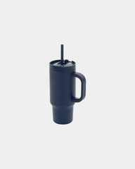 Mug étanche acier inoxydable recyclé 480 ml à personnaliser - Bleu Marine