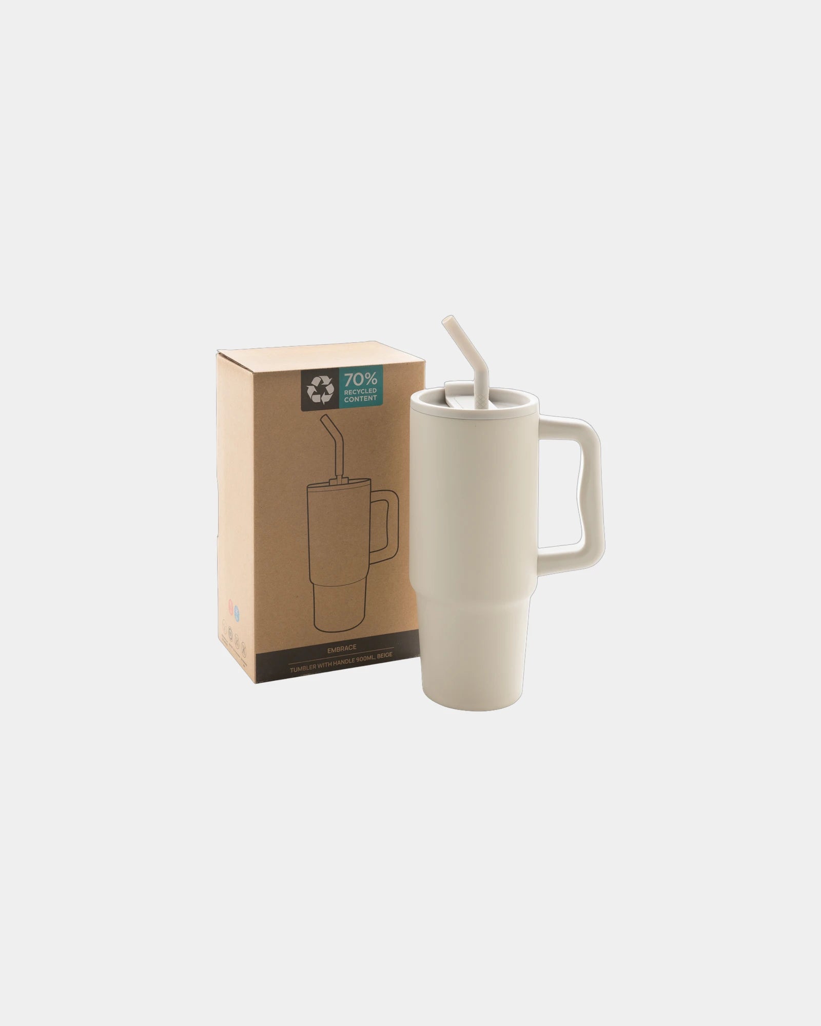 Mug isotherme acier inoxydable recyclé 900ml à personnaliser - 41