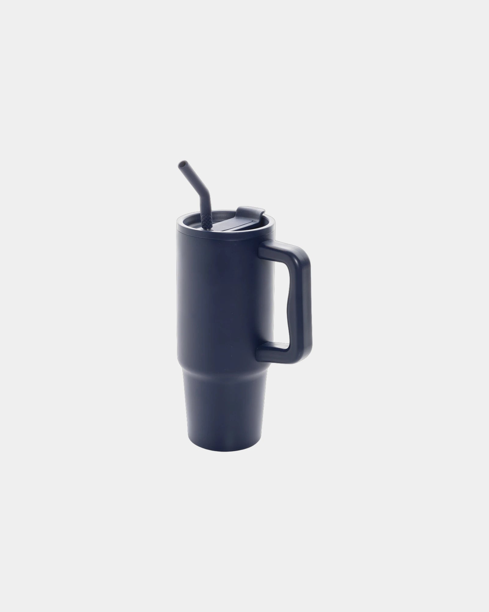Mug isotherme acier inoxydable recyclé 900ml à personnaliser - Bleu Marine