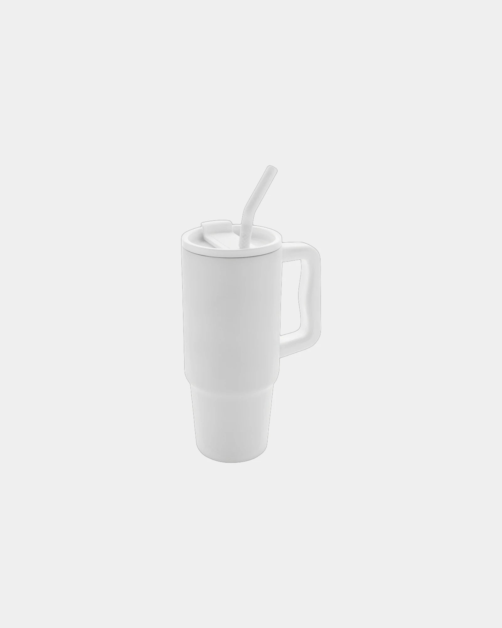 Mug isotherme acier inoxydable recyclé 900ml à personnaliser - Blanc
