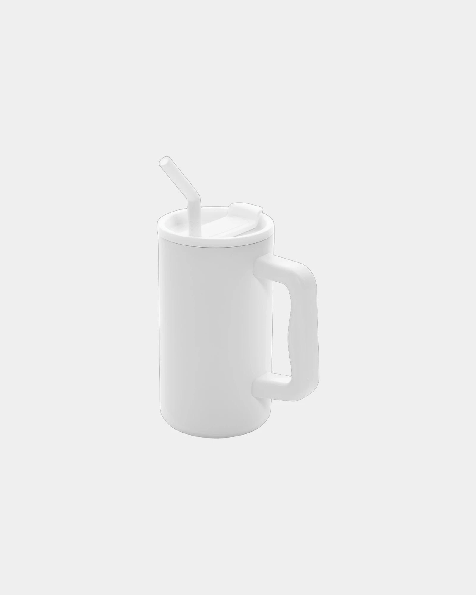 Mug 800ml acier recyclé à personnaliser - Blanc