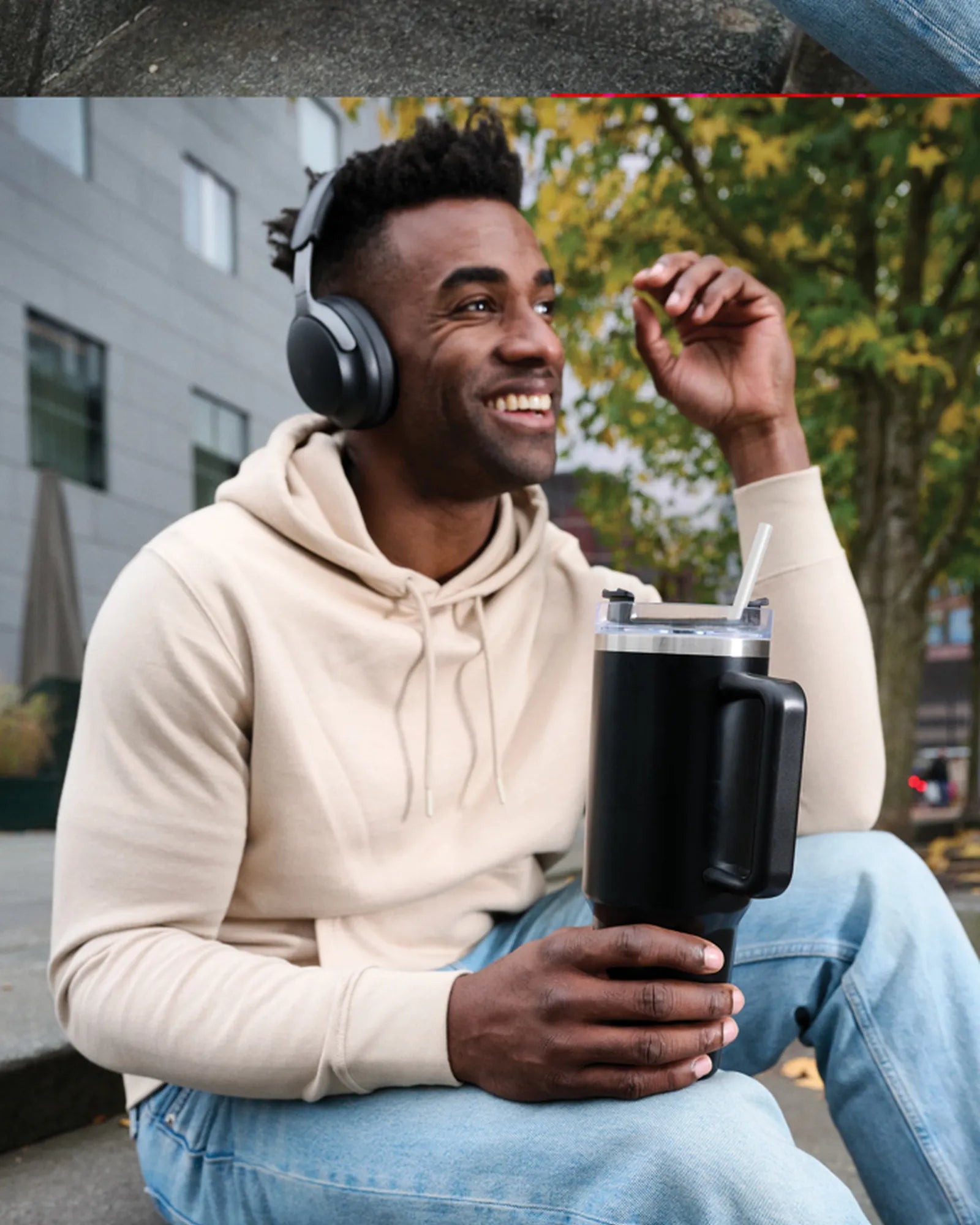 Mug acier recyclé 1.2L Peakflow à personnaliser - 2