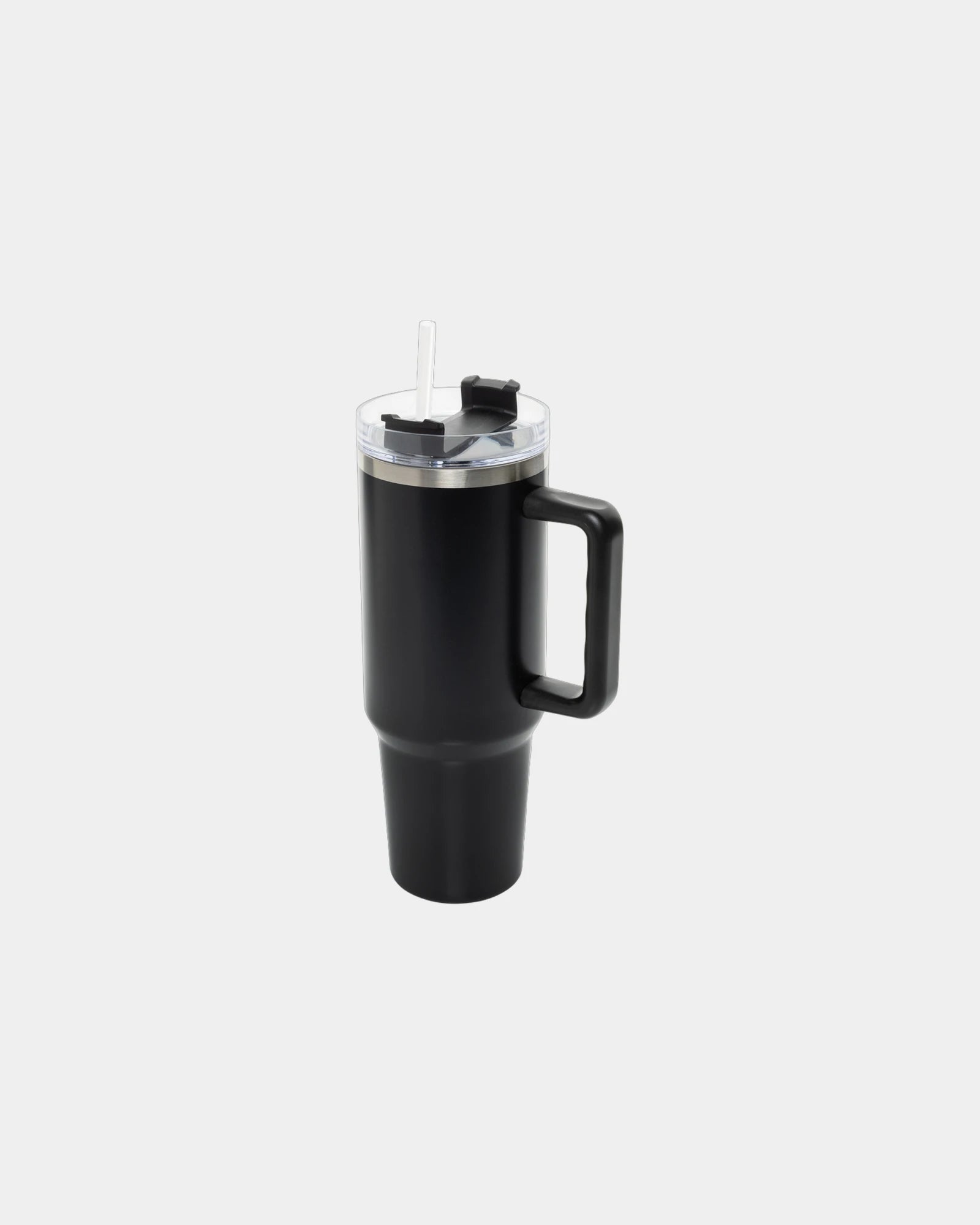 Mug acier recyclé 1.2L Peakflow à personnaliser - Noir