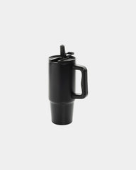 Mug étanche acier inoxydable recyclé 900ml à personnaliser - Noir