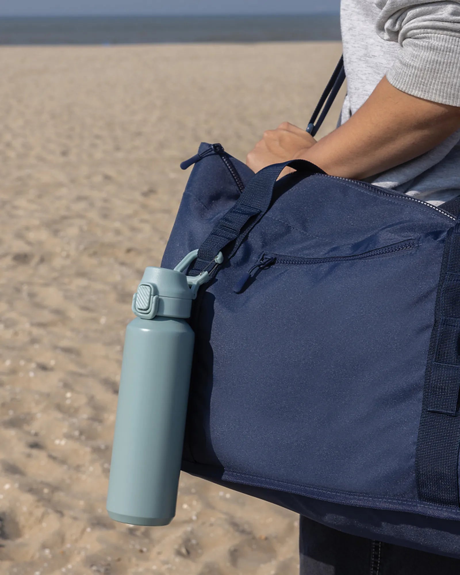 Bouteille d'eau acier recyclé 600ml à personnaliser - 19
