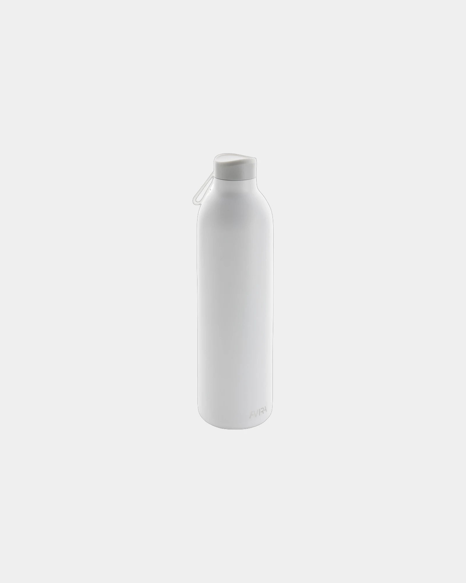 Bouteille isotherme acier recyclé Avior 1L à personnaliser - Blanc